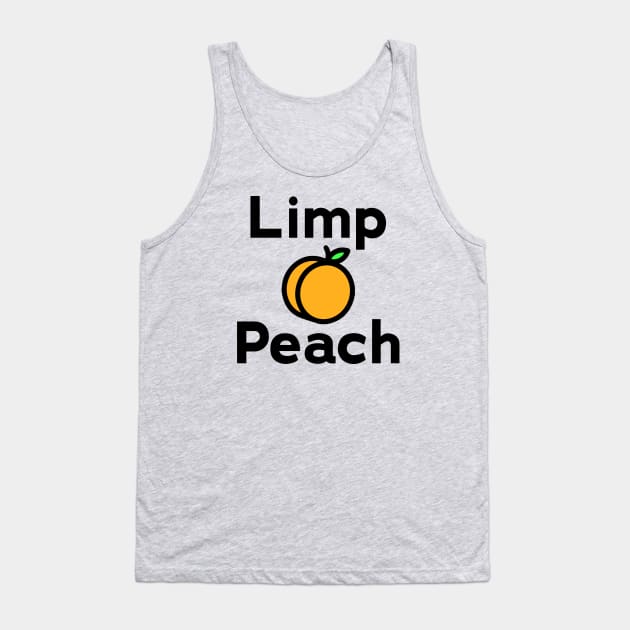 Limp Peach Tank Top by acurwin